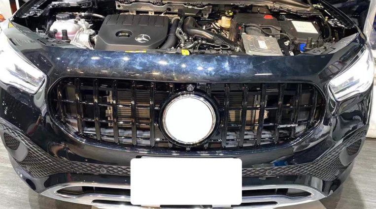 MERCEDES GLA H247 2020+ AMG PANAMERICANA LOOK FRONT GRILLE BLACK