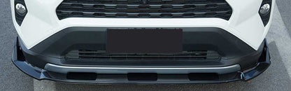 TOYOTA RAV4 RAV-4 V 2018+ FRONT BUMPER SPLITTER SPOILER GLOSS BLACK