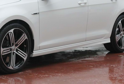 SIDE SKIRTS VW GOLF 7 &amp; 7.5 2012-2019 VII ABS RLINE LOOK ABS 0108