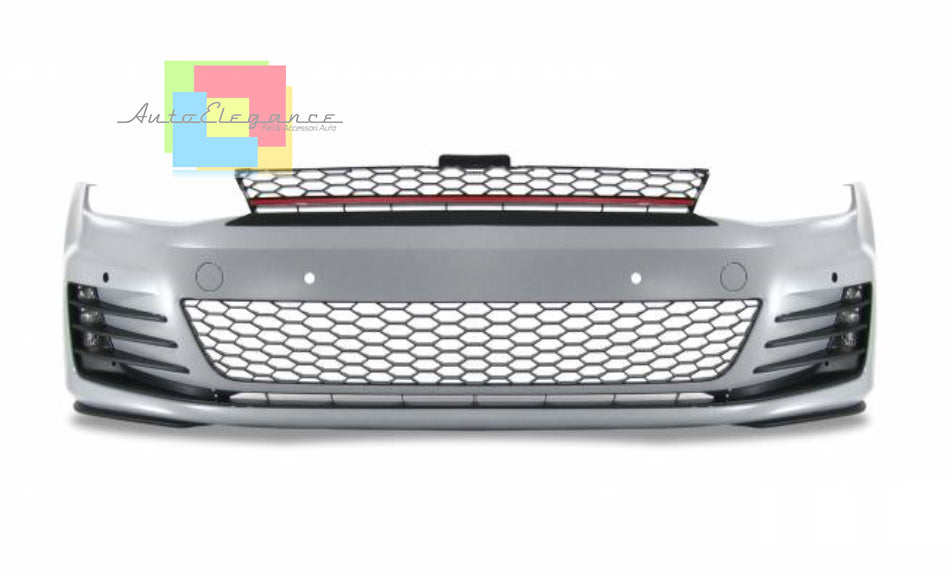 VW GOLF 7 2012-2017 FRONT BUMPER GTI DESIGN COMPLETE