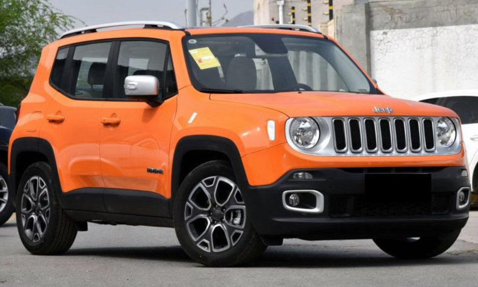 BARRE SUL TETTO MANCORRENTI PER JEEP RENEGADE DAL 2014+ SATINATI 0307 AUTOELEGANCERICAMBI