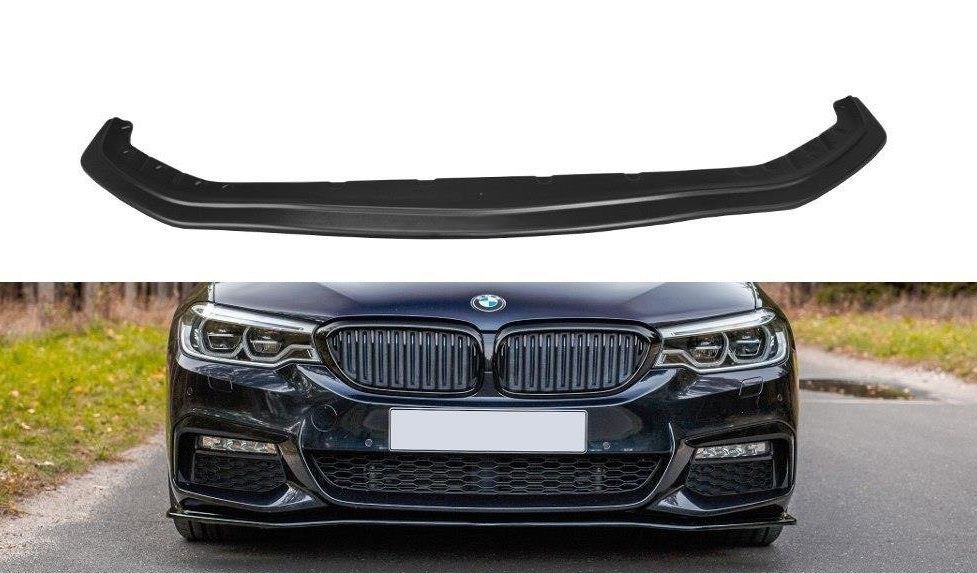 BMW 5 SERIES G30 G31 FRONT BUMPER SPLITTER GLOSS BLACK M5 LOOK