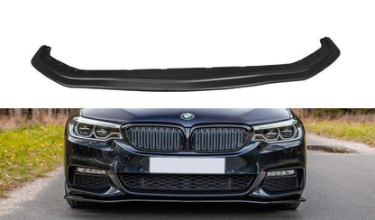 BMW 5 SERIES G30 G31 FRONT BUMPER SPLITTER GLOSS BLACK M5 LOOK