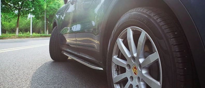 PORSCHE CAYENNE 9YA FROM 2018+ NON-SLIP DOOR SIDE STEPS
