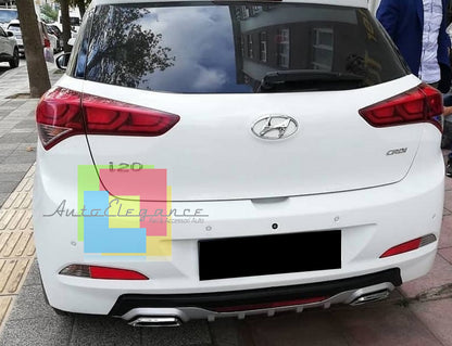 HYUNDAI I20 ABS UNDER BUMPER DIFFUSER RECTANGULAR RS TIP