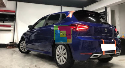 SEAT IBIZA V 2017+ MINIGONNE LATERALI SOTTO PORTA FR LOOK IN ABS