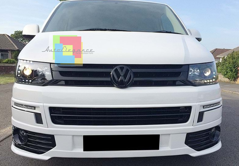 VW T5.1 2009-2015 LIFT TRANSPOSTER SPOILER SOTTO PARAURTI ANTERIORE SPORTLINE