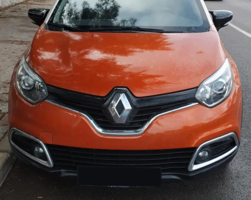 RENAULT CAPTUR CALOTTE ADESIVE SPECCHI SPECCHIETTI RETROVISORI NERO LUCIDO