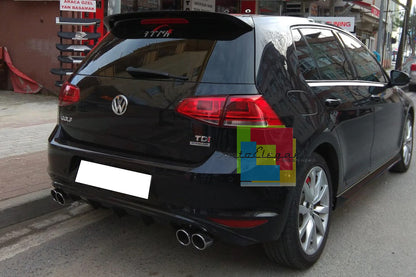 SIDE SKIRTS UNDER DOOR VW GOLF 7 VII 2012-2019 ABS GLOSSY BLACK 0121