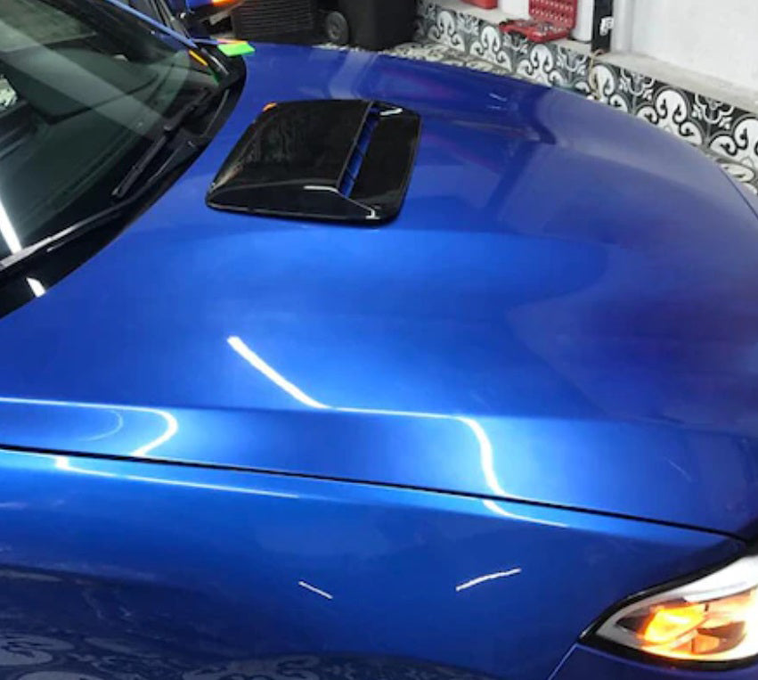 BMW PRESA D'ARIA SUL COFANO ESTETICA ADESIVA ABS 3M NERO LUCIDO AUTOELEGANCERICAMBI