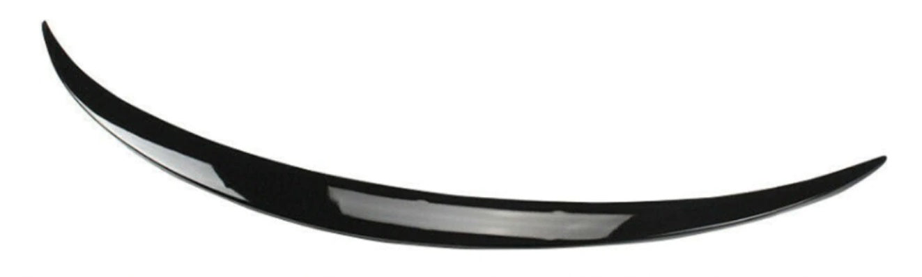 BOOT SPOILER SUITABLE FOR MERCEDES C CLASS SEDAN W205 GLOSSY BLACK LOOK 