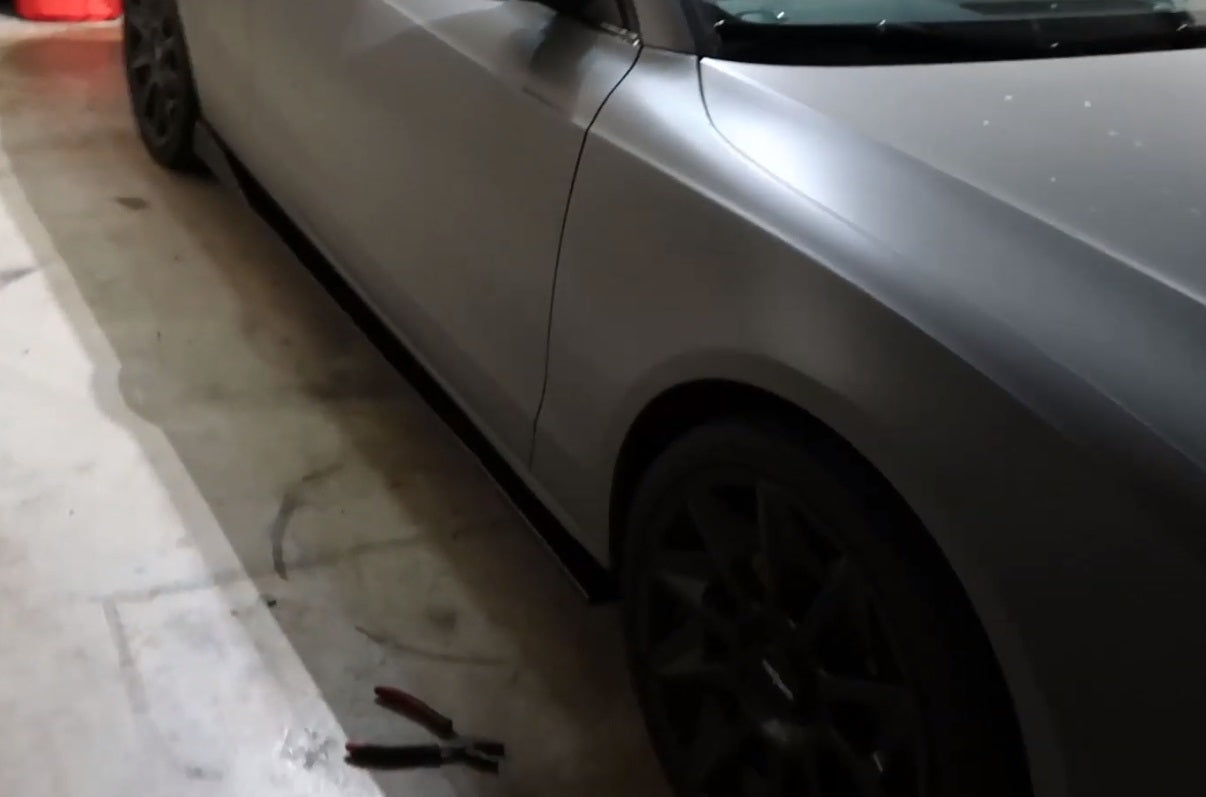 AUDI A5 COUPE SPLITTER SOTTO MINIGONNE LATERALI SOTTOPORTA SPORTIVI ABS AUTOELEGANCERICAMBI