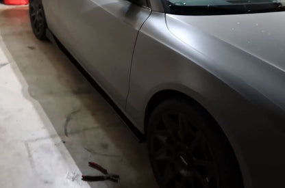 AUDI A5 COUPE SPLITTER SOTTO MINIGONNE LATERALI SOTTOPORTA SPORTIVI ABS AUTOELEGANCERICAMBI