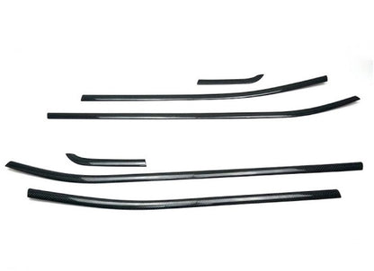ADHESIVE MOULDS JEEP RENEGADE 2015+ CARBON STEEL WINDOW FRAME