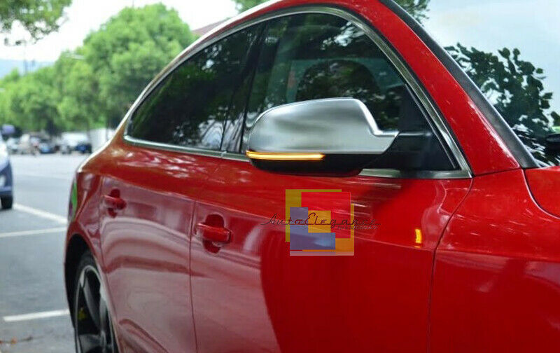 AUDI A5 S5 RS5 B8 2011-2015 FRECCE LED DINAMICHE PER SPECCHI LATERALI LOOK FUME AUTOELEGANCERICAMBI