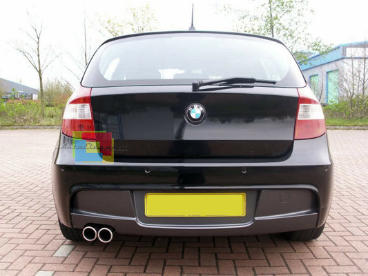 REAR BUMPER FOR BMW 1 SERIES E81 E87 04-13 + MSPORT MTECH DIFFUSER