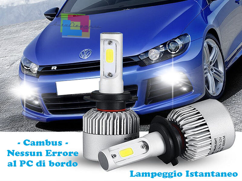 LED FOG LIGHTS VW SCIROCCO 2008+ CAMBUS ICE WHITE CREE
