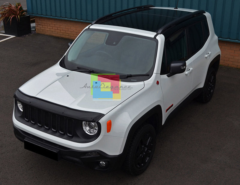 JEEP RENEGADE 2015+ PARASASSI IN ABS SUL COFANO ANTERIORE SPOILER