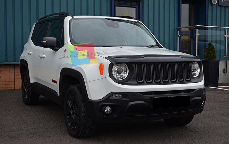 SPOILER SUL COFANO ANTERIORE JEEP RENEGADE 2015+ SPOILER PARASASSI IN ABS
