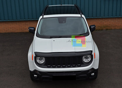 SPOILER SUL COFANO ANTERIORE JEEP RENEGADE 2015+ SPOILER PARASASSI IN ABS