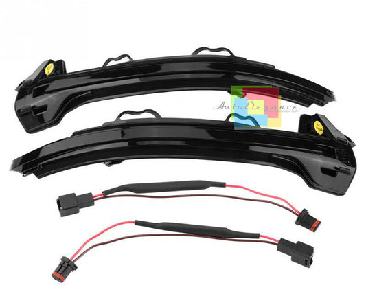 AUDI A6 4G C7 2012-2018 FRECCIA LED DINAMICA PER SPECCHI LATERALI LOOK FUME AUTOELEGANCERICAMBI