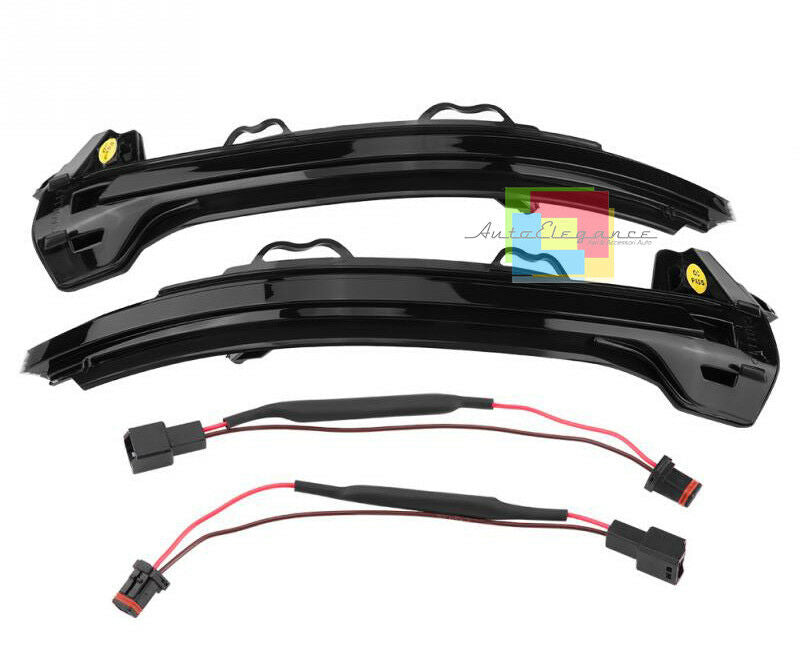 AUDI A3 8V 2012-2018 FRECCIA LED DINAMICA PER SPECCHI LATERALI LOOK FUME AUTOELEGANCERICAMBI