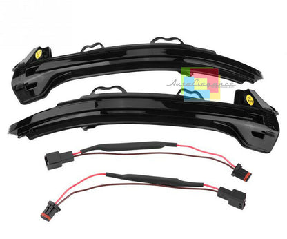 VW TOURAN 5T 2016 ONWARDS DYNAMIC LED INDICATOR FOR SIDE MIRRORS SMOKE LOOK