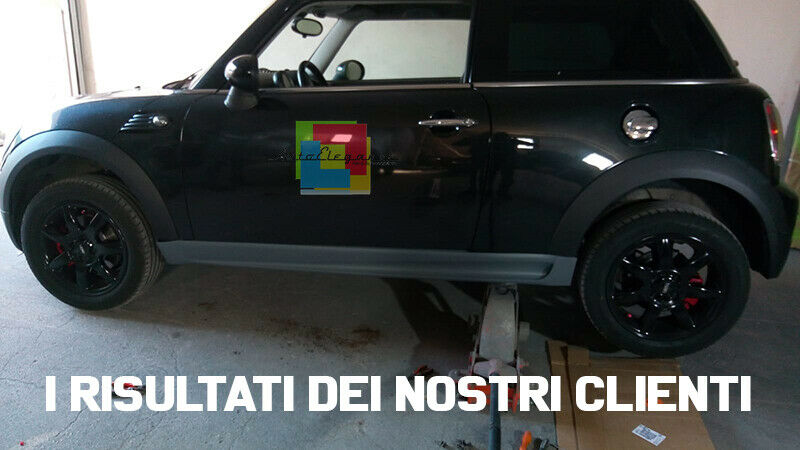 MINIGONNE LATERALI MINI COOPER R56 2004-2009 SPOILER SOTTO PORTA TUNING .-.