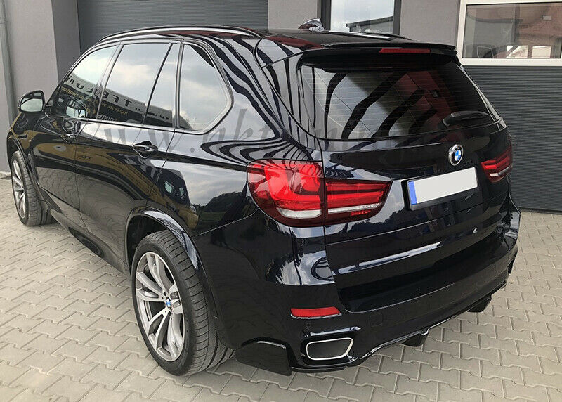 COPPIA TERMINALI DI SCARICO BMW X5 F15 DAL 2012 IN POI ACCIAIO INOX CROMATO .- AUTOELEGANCERICAMBI