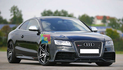 MINIGONNE LATERALI AUDI A5 COUPE DAL 2007 IN POI SOTTOPORTA RS5 IN ABS