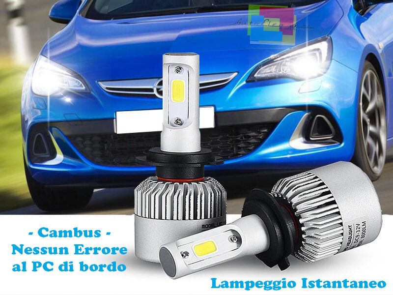 LED LOW BEAM LAMPS OPEL ASTRA J 2010-2014 INSTANTANEOUS 6000K CREE