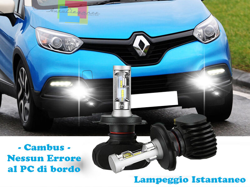 LAMPADE FENDINEBBIA LAMPEGGIO ISTANTANEO LED RENAULT CAPTUR 2013+ CREE