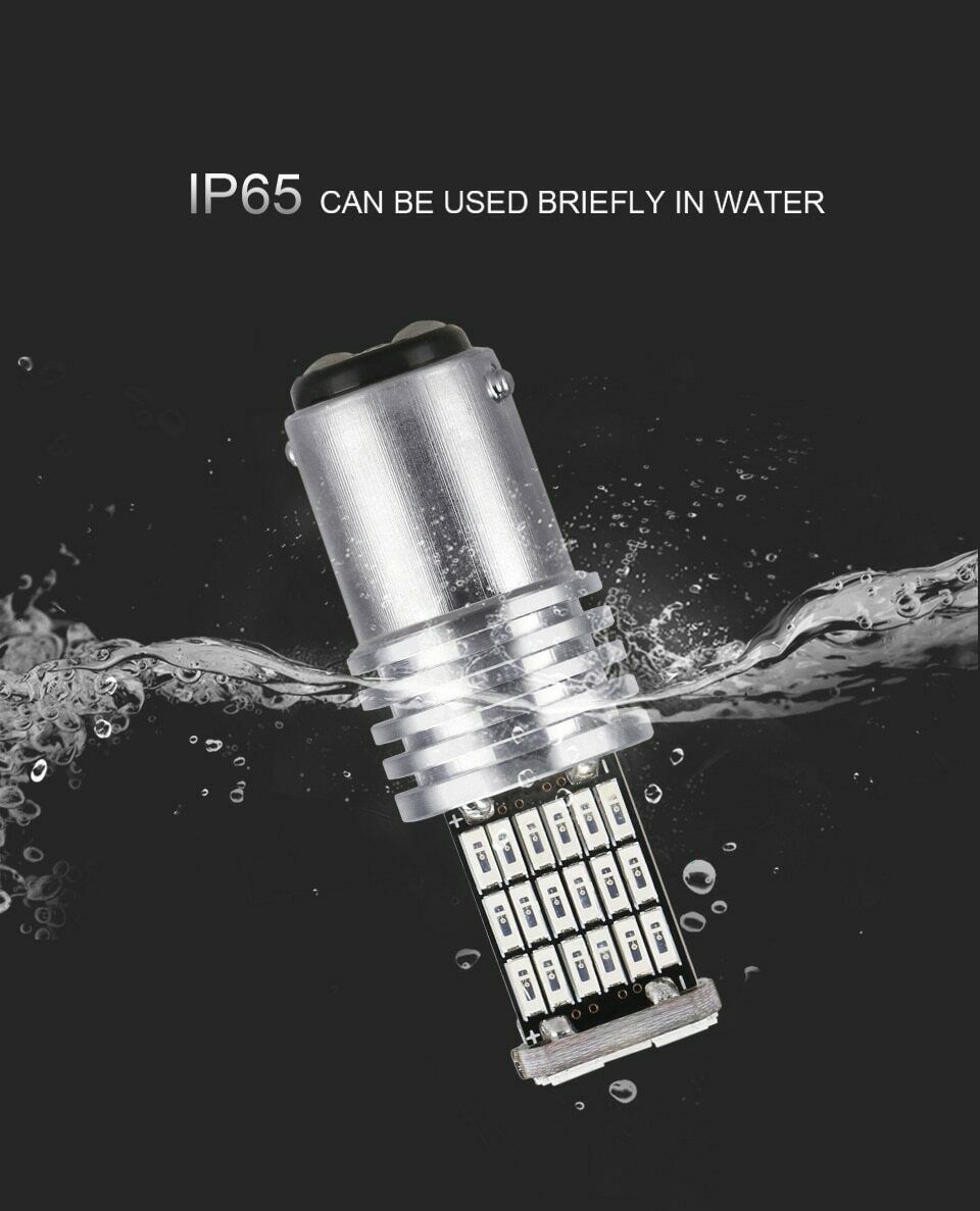 JEEP RENEGADE 6000K 2x LAMPADE DIURNE POSIZIONE DRL LED NO AVARIA BAY15D .-