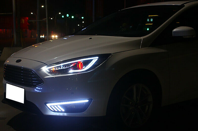 FORD FOCUS III 2015 TO 2017 PAIR OF LED DAYTIME LIGHTS DINAMIC INDICATORS PROM