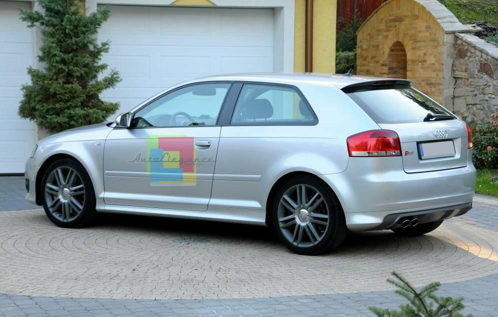 SIDE SKIRTS AUDI A3 8P 2003-2012 S-LINE LOOK S3 ONLY FOR 3 DOORS