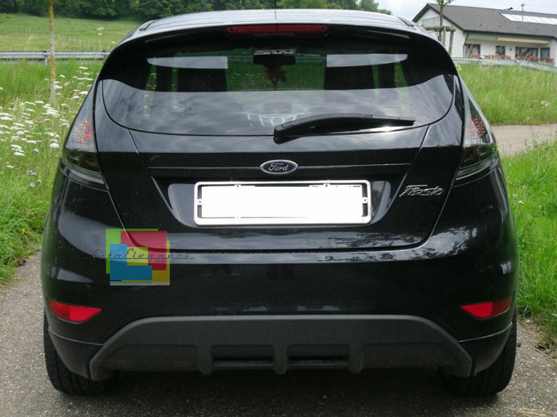 FORD FIESTA MK7 2008-2012 UNDER BUMPER REAR DIFFUSER ST DESIGN .-