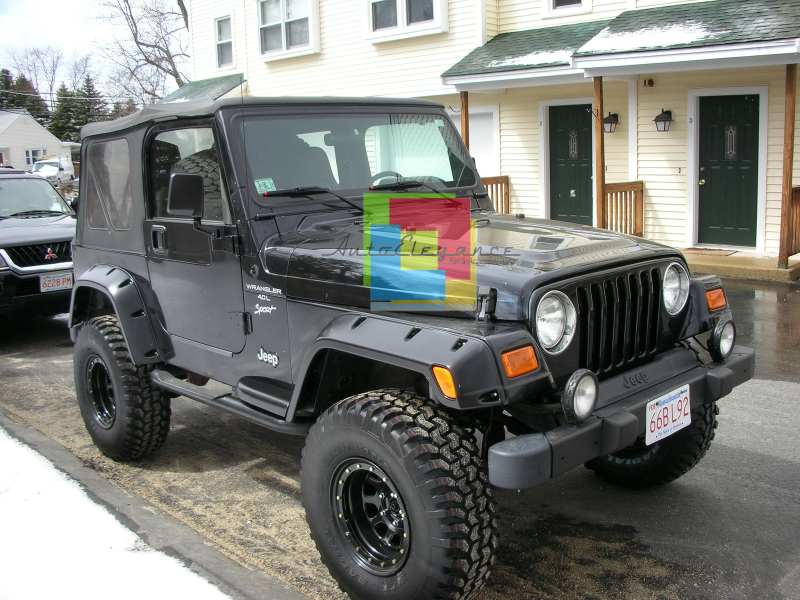 SIDE WHEEL ARCH FENDERS JEEP WRANGLER TJ 1996-2006 SPORT LOOK