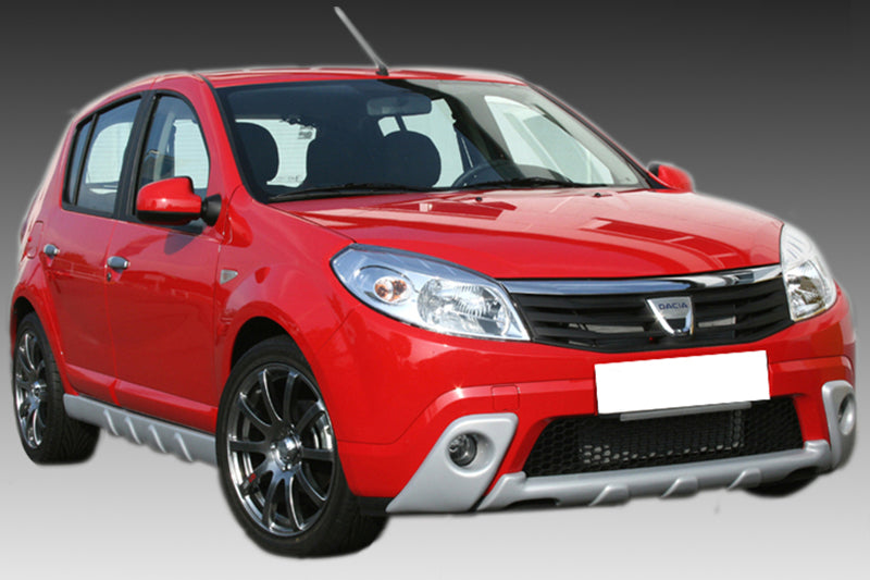 DACIA SANDERO I 2008-2012 SPOILER SOTTO PARAURTI ANTERIORE IN ABS AUTOELEGANCERICAMBI