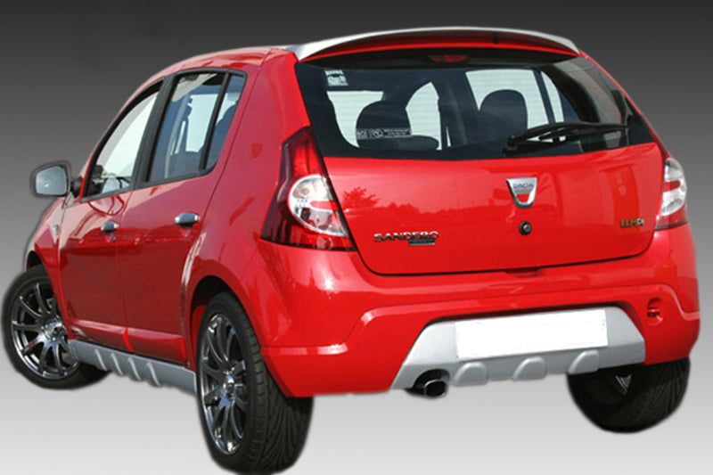 DACIA SANDERO I 2008-2012 DIFFUSORE SOTTO PARAURTI POSTERIORE IN ABS AUTOELEGANCERICAMBI