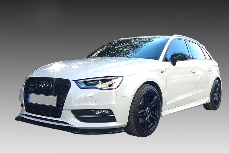 AUDI A3 8V 2012-2015 SOTTO PARAURTI LAMA ANTERIORE SPOILER ABS / PLASTIC AUTOELEGANCERICAMBI