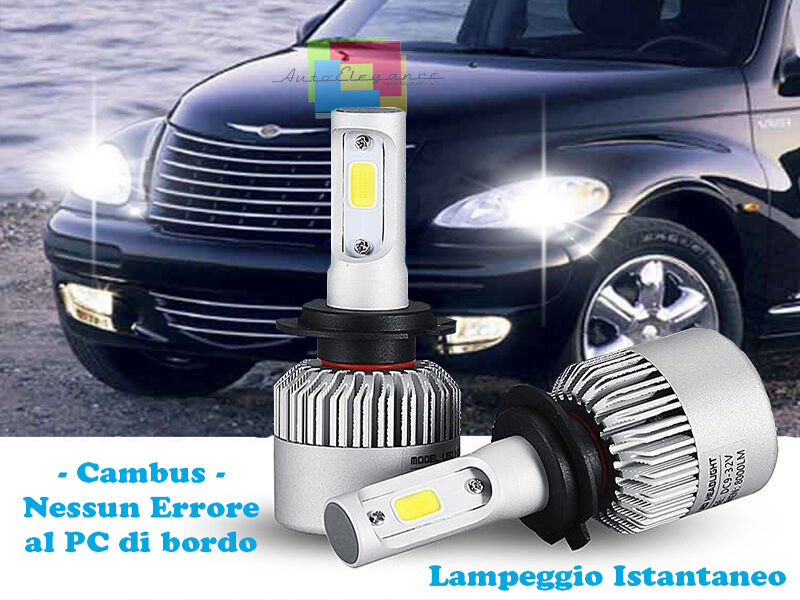 LAMPADE ANABBAGLIANTI LED CHRYSLER PT CRUISER ISTANTANEO 6000K CREE