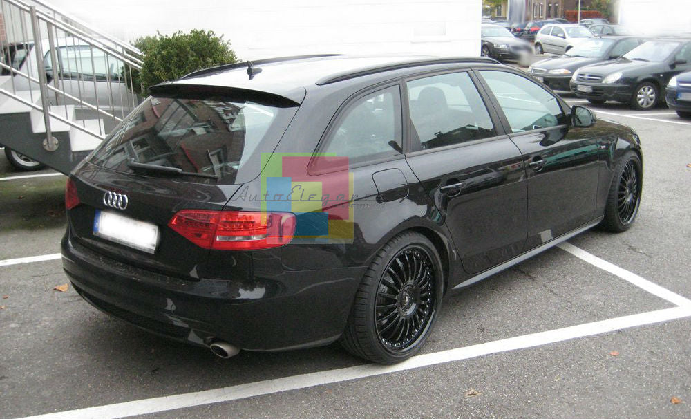 SPOILER POSTERIORE AUDI A4 B8 8K 2008+ ALETTONE SUL TETTO S4 S-LINE