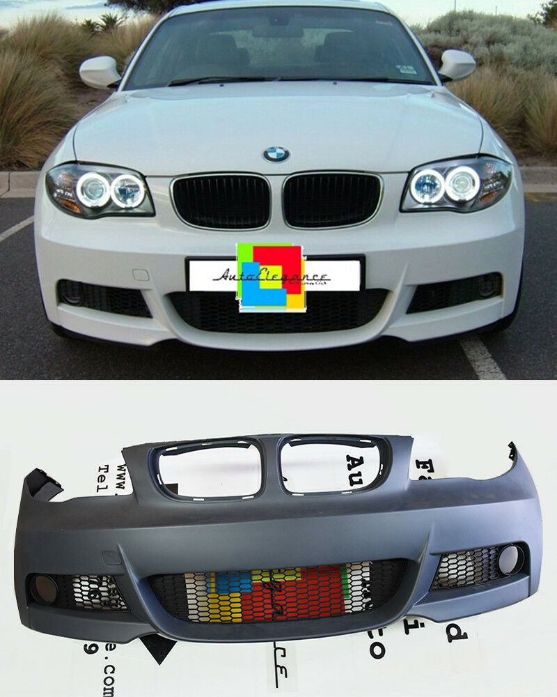 BMW SERIE 1 E81 E82 E87 E88 2004-2011 PARAURTI ANTERIORE DESIGN M AUTOELEGANCERICAMBI