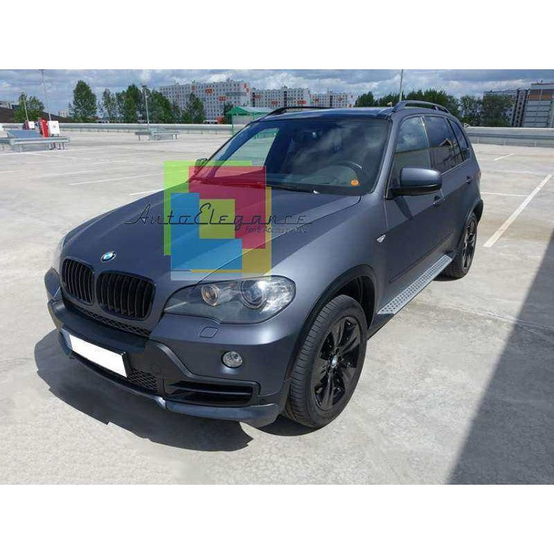 BMW X5 E70 2006-2010 SPOILER SOTTO PARAURTI ANTERIORE E POSTERIORE LOOK M AUTOELEGANCERICAMBI
