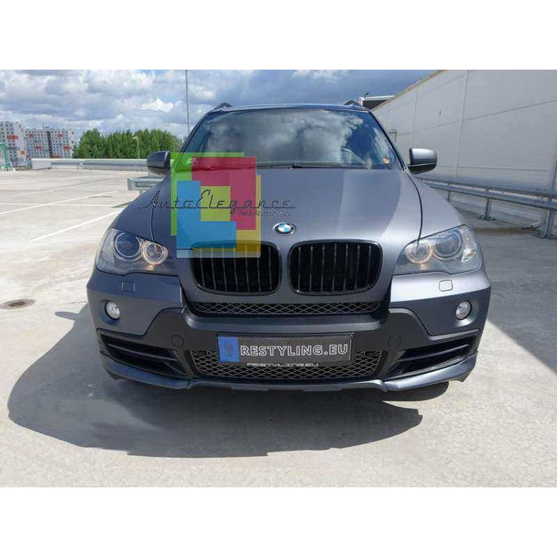 BMW X5 E70 2006-2010 SPOILER SOTTO PARAURTI ANTERIORE E POSTERIORE LOOK M AUTOELEGANCERICAMBI