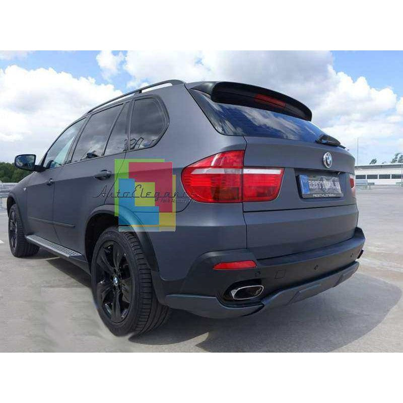 BMW X5 E70 2006-2010 SPOILER SOTTO PARAURTI ANTERIORE E POSTERIORE LOOK M AUTOELEGANCERICAMBI