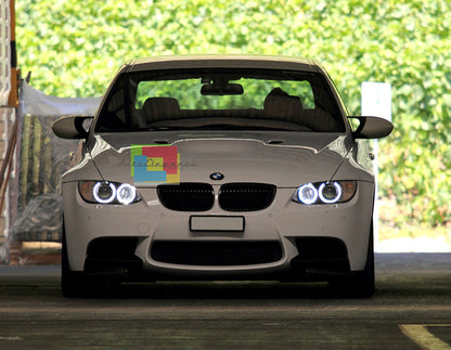 KIT ANGEL EYES LED 20W LED - BMW SERIE 3 E90 E91 08-11 LCI - NO ERRORE CAMBUS