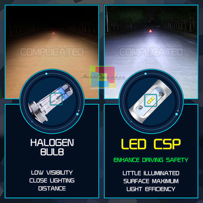 LAMPADE FENDINEBBIA ISTANTANEO A LED NISSAN QASHQAI / QASHQAI+2 07-14 CANBUS