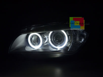 KIT ANGEL EYES LED 20W LED BMW SERIE 1 E81 E87 2008-2011 NO ERRORE SUPER QUALITA
