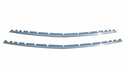 MERCEDES VITO w447 2014+ 2x FRONT CHROME MOULDINGS ADHESIVE 3M